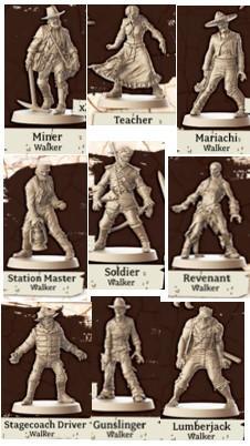 Zombicide : Undead Or Alive - Zombie Gunslinger