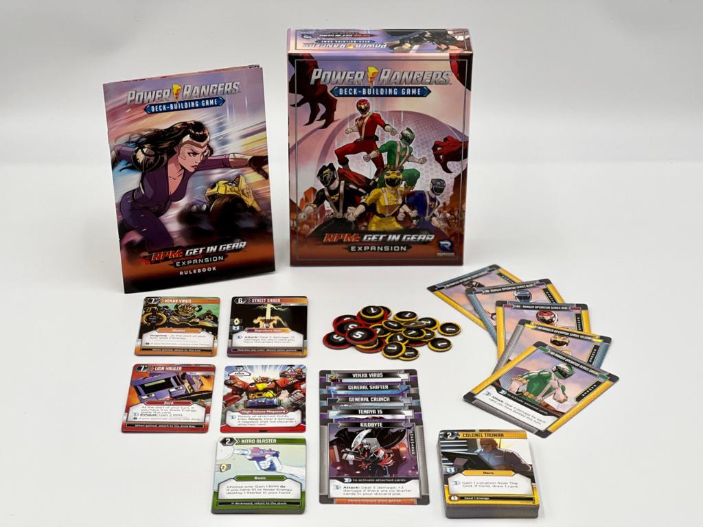 Power Rangers Deck-building Games - Rpm : Get In Gear