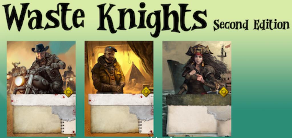 Waste Knights - Dice Tower 2023 Promos