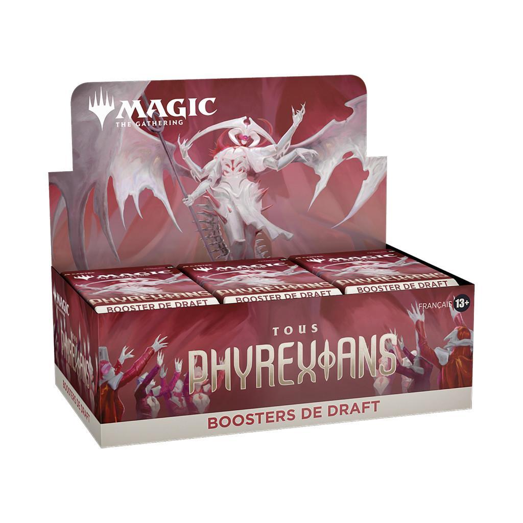 Magic The Gathering : Tous Phyrexians - Boîte De 36 Boosters De Draft
