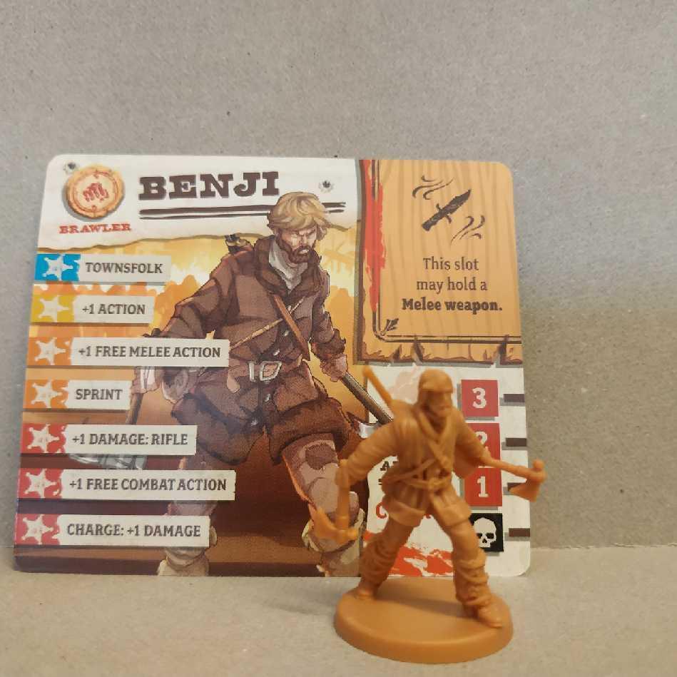 Zombicide : Undead Or Alive - Survivant Benji