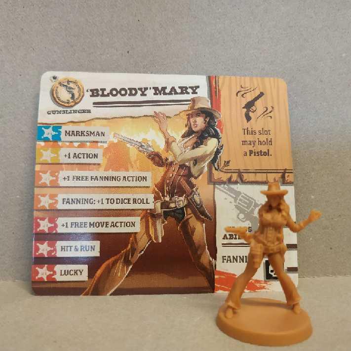 Zombicide : Undead Or Alive - Survivant Bloody Mary