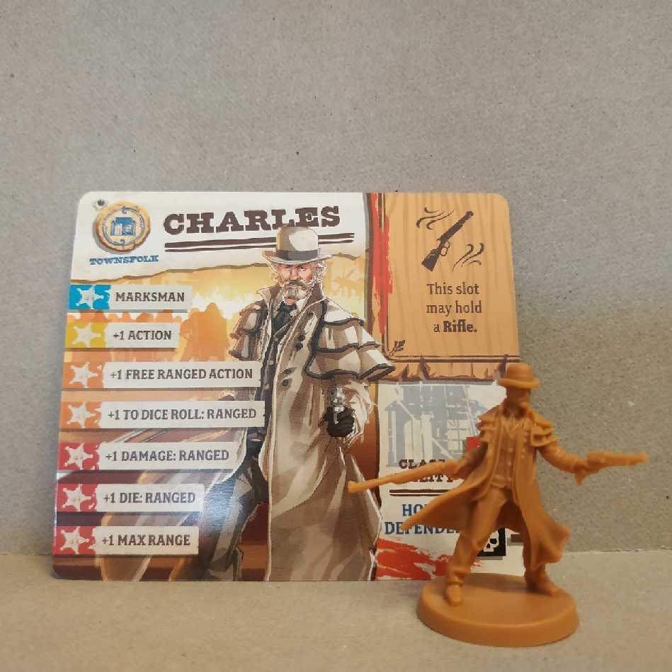 Zombicide : Undead Or Alive - Survivant Charles