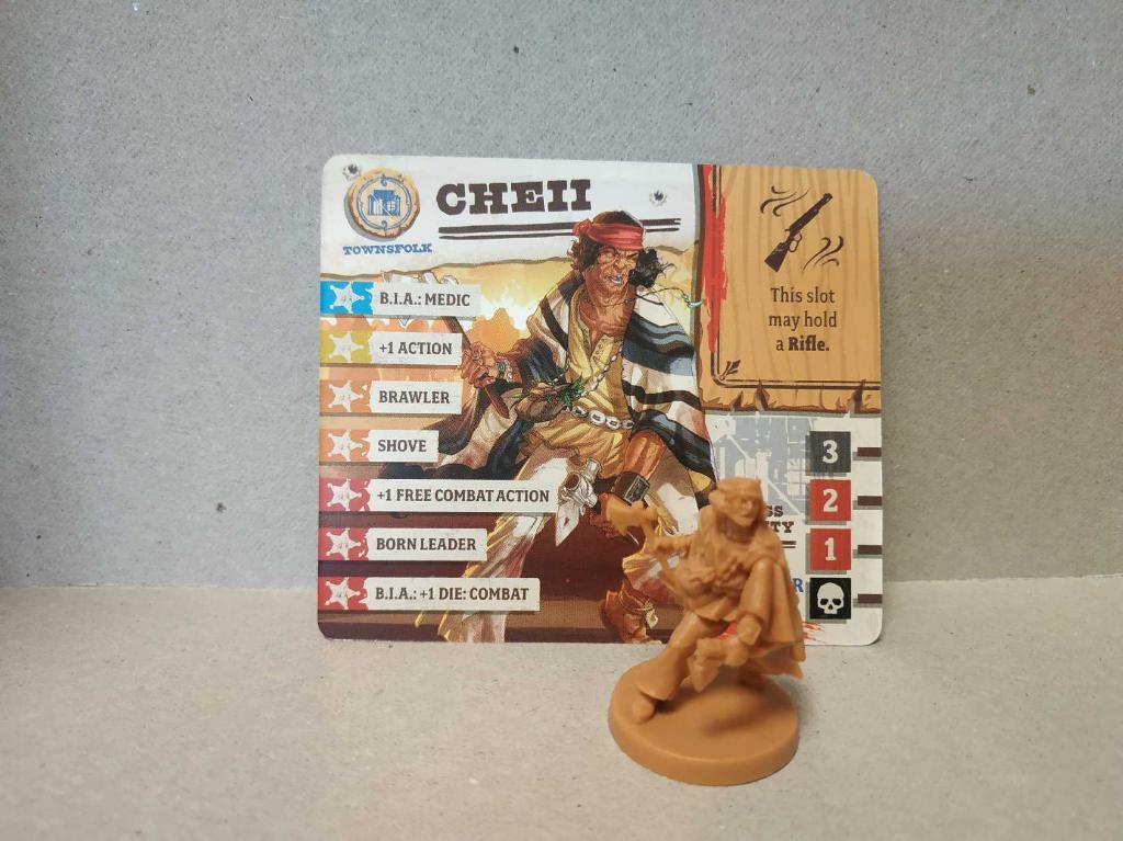 Zombicide : Undead Or Alive - Survivant Cheii