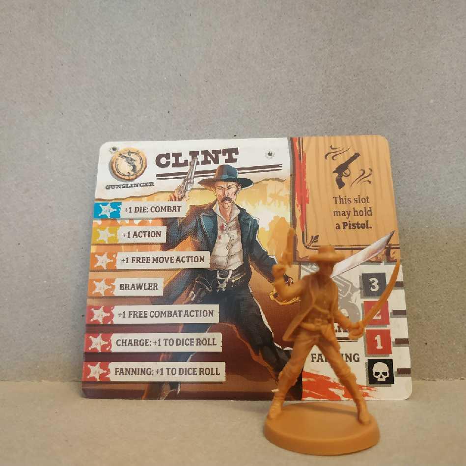 Zombicide : Undead Or Alive - Survivant Clint