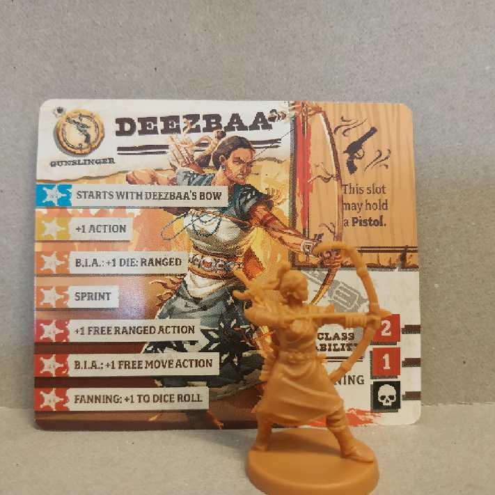 Zombicide : Undead Or Alive - Survivant Deezbaa