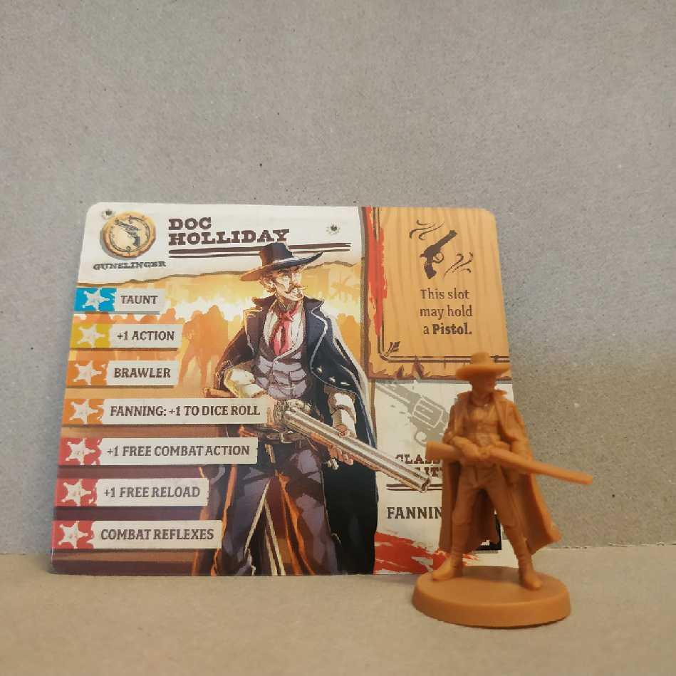 Zombicide : Undead Or Alive - Survivant Doc Holliday