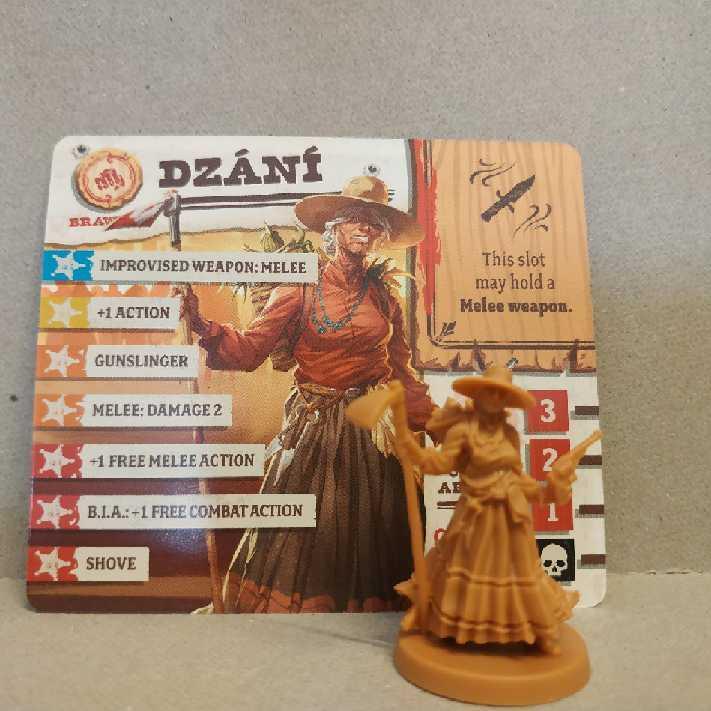 Zombicide : Undead Or Alive - Survivant Dzani