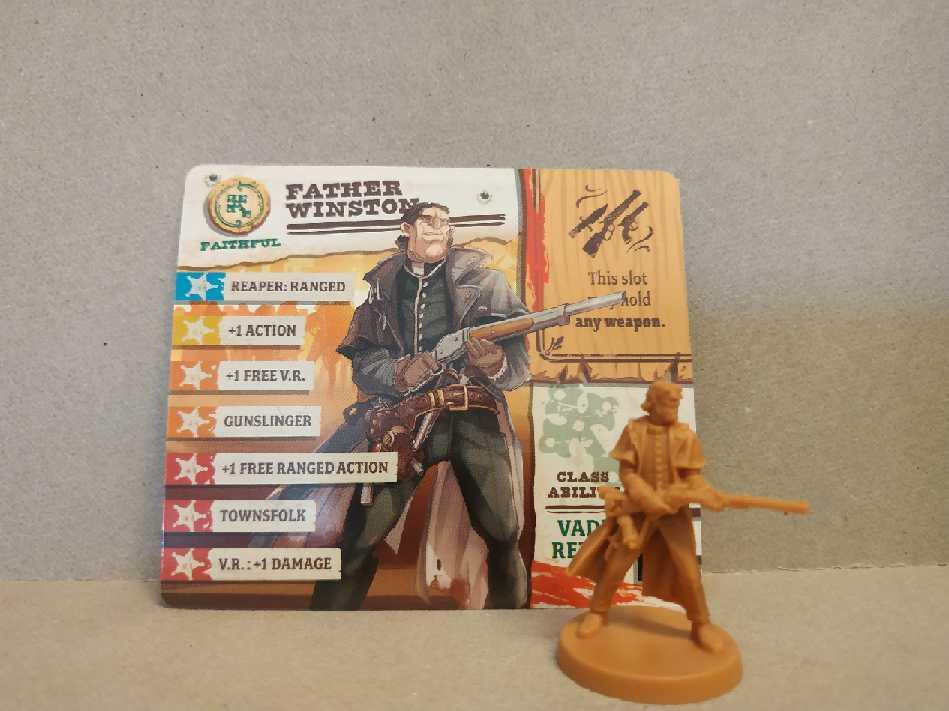 Zombicide : Undead Or Alive - Survivant Father Winston