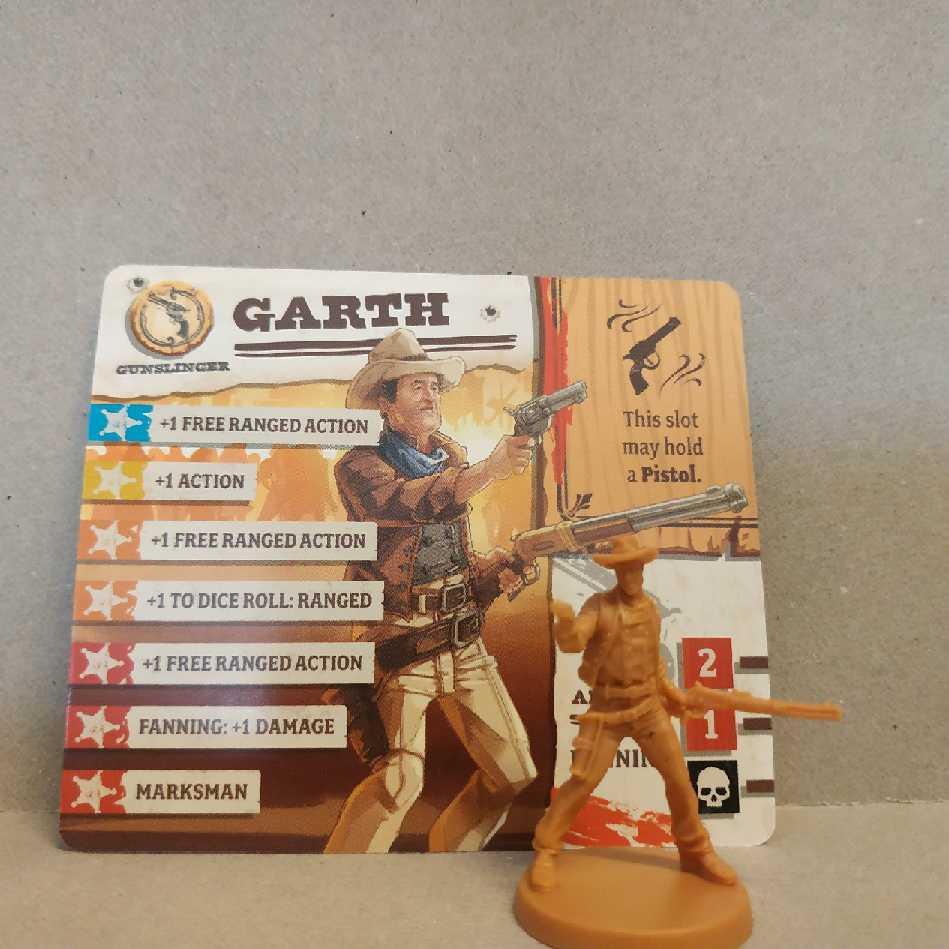 Zombicide : Undead Or Alive - Survivant Garth