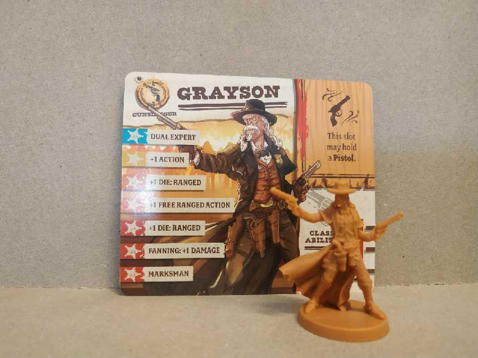 Zombicide : Undead Or Alive - Survivant Grayson