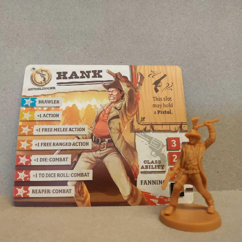 Zombicide : Undead Or Alive - Survivant Hank