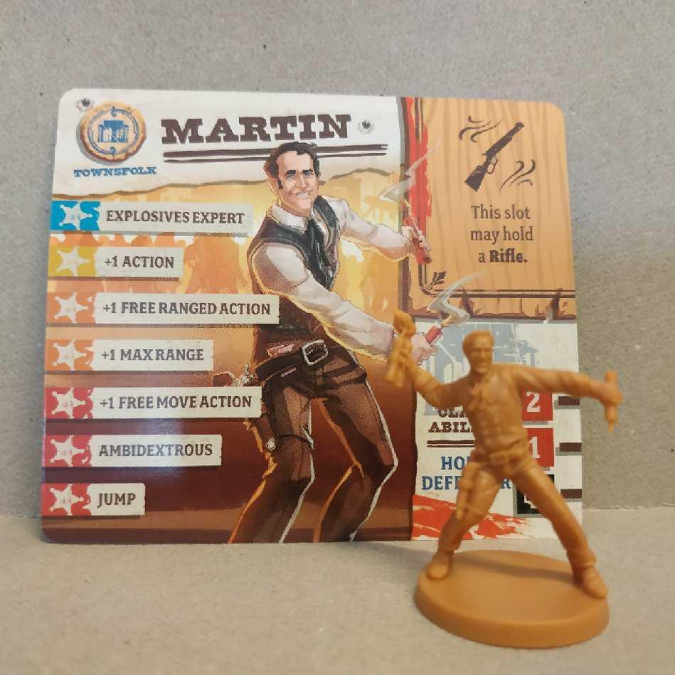 Zombicide : Undead Or Alive - Survivant Martin