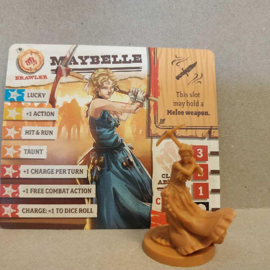 Zombicide : Undead Or Alive - Survivant Maybelle
