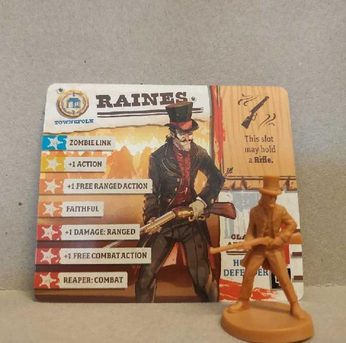 Zombicide : Undead Or Alive - Survivant Raines