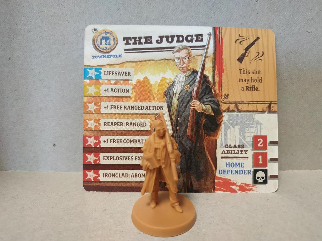 Zombicide : Undead Or Alive - Survivant The Judge