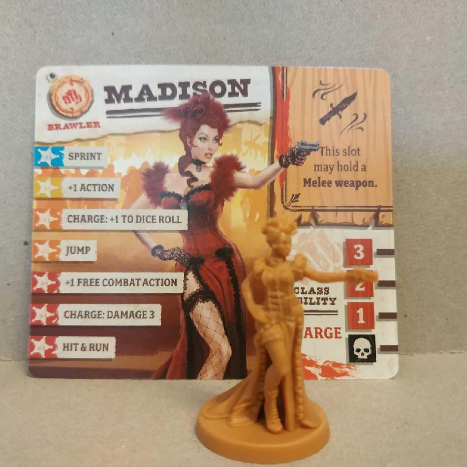 Zombicide : Undead Or Alive - Survivant Madison