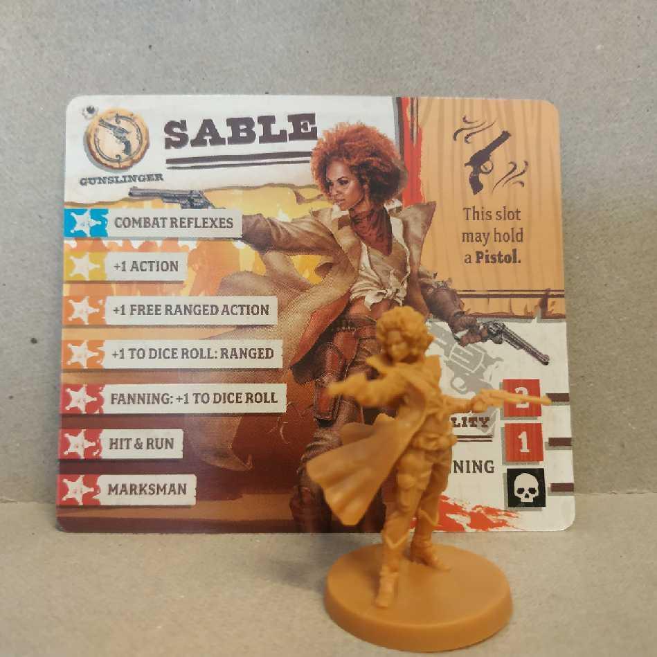 Zombicide : Undead Or Alive - Survivant Sable