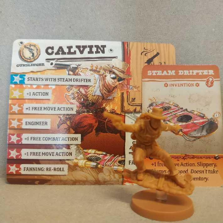 Zombicide : Undead Or Alive - Survivant Calvin