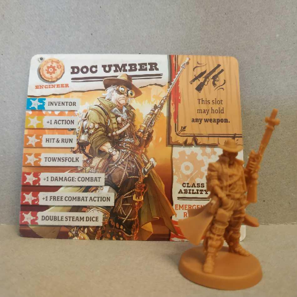 Zombicide : Undead Or Alive - Survivant Doc Umber