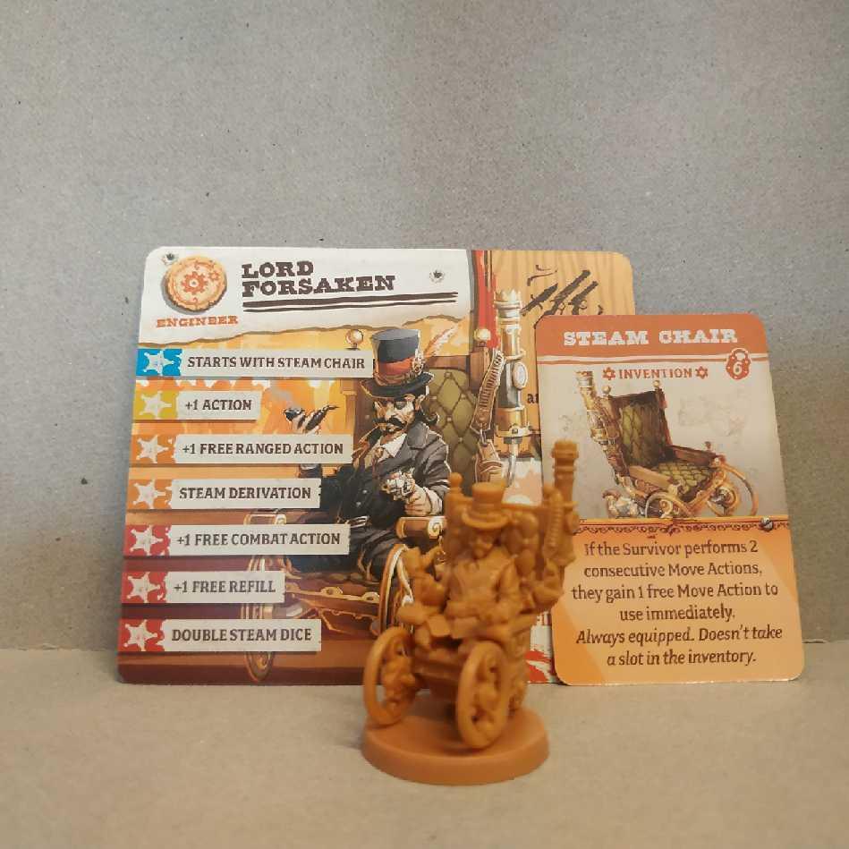 Zombicide : Undead Or Alive - Survivant Lord Forsaken