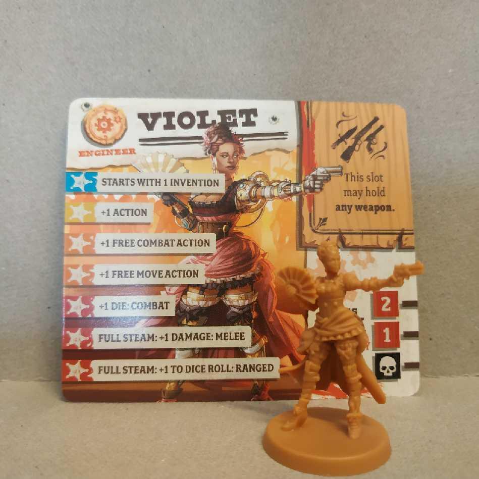 Zombicide : Undead Or Alive - Survivant Violet