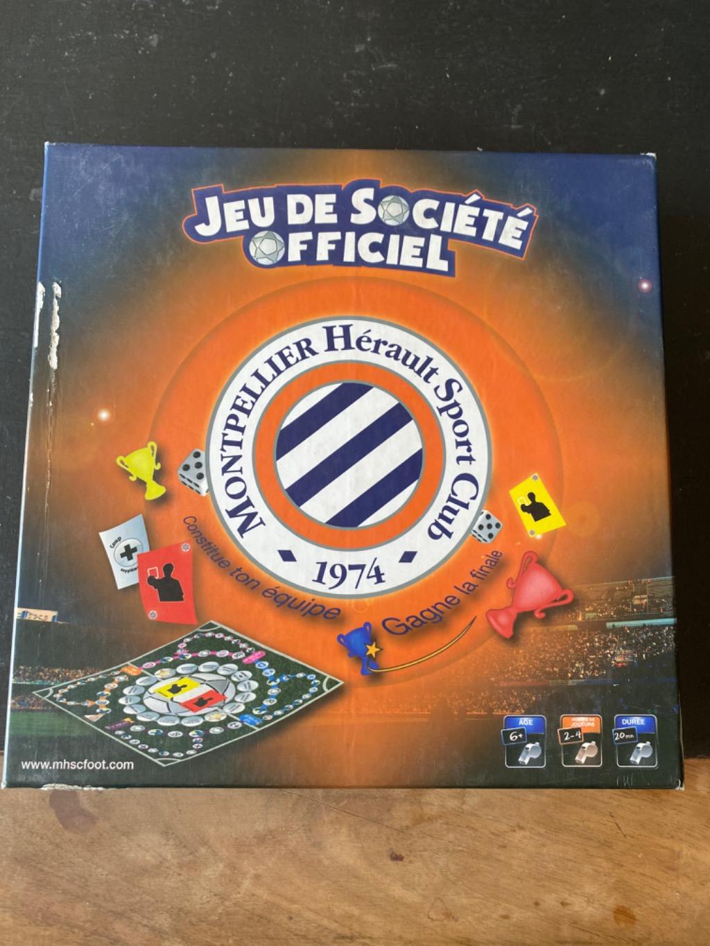 Jeu De Société Officiel Montpellier Hérault Sport Club