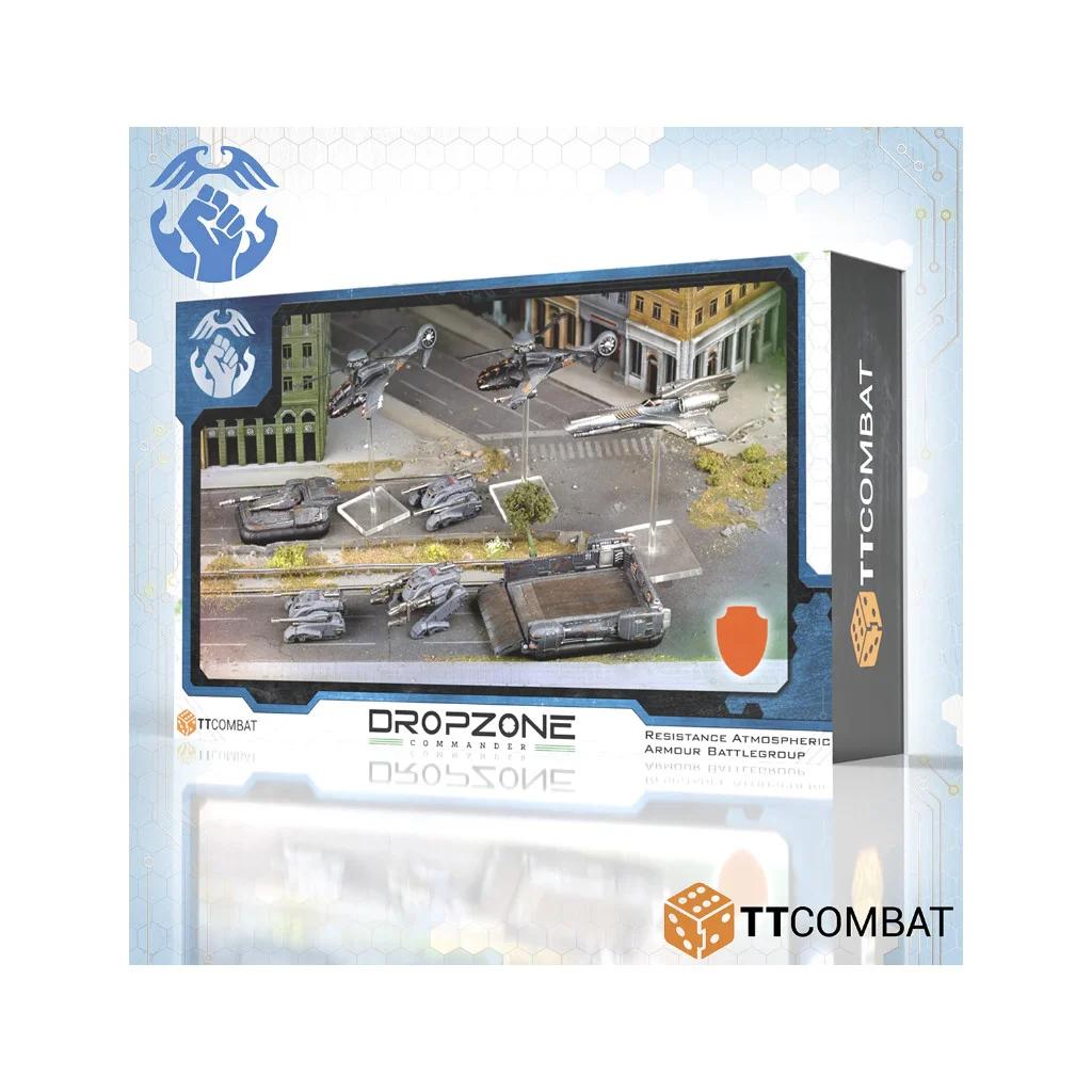 Dropzone Commander - Resistance Atmospheric Armour Battlegroup