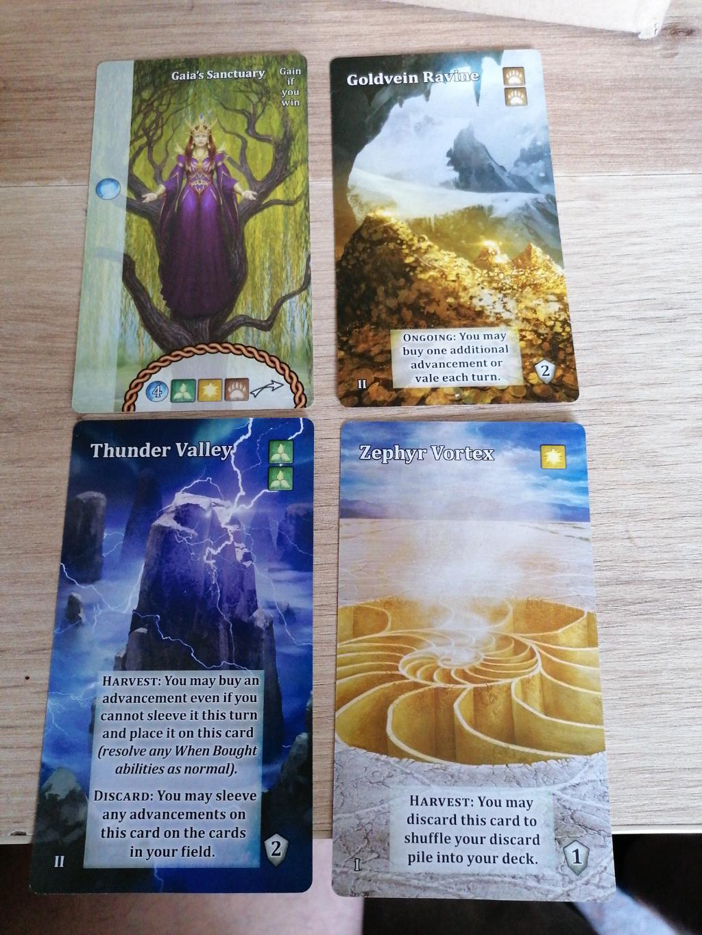 Mystic Vale - Event Kit Havens - Pack Gaia Sanctuary + Les 3 Vales Promos