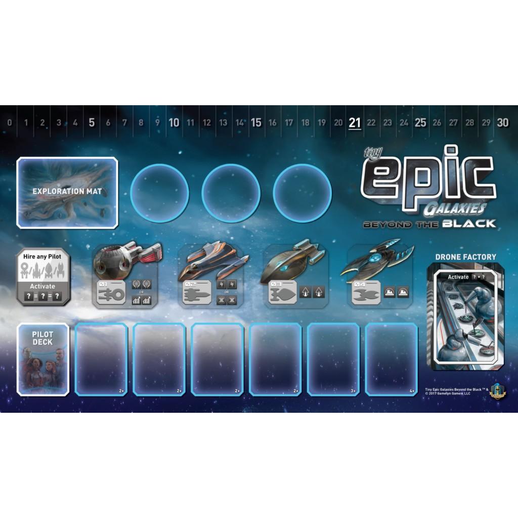 Tiny Epic Galaxies - Beyond The Black - Game Mat