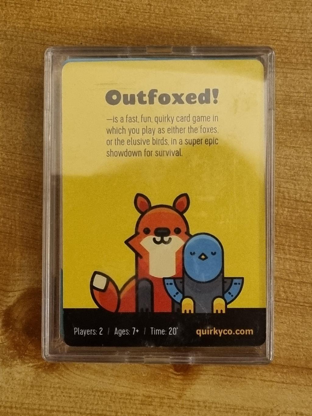 Outfoxed !