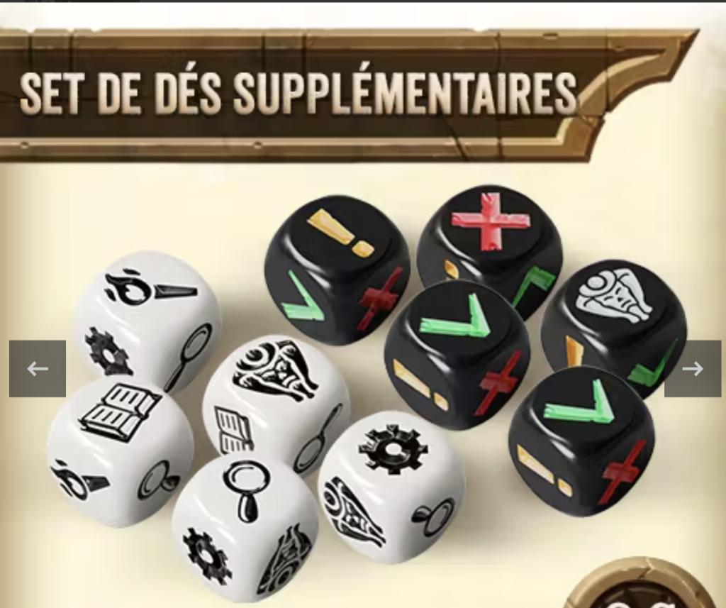 Arkeis - Set De Dés Supplémentaires