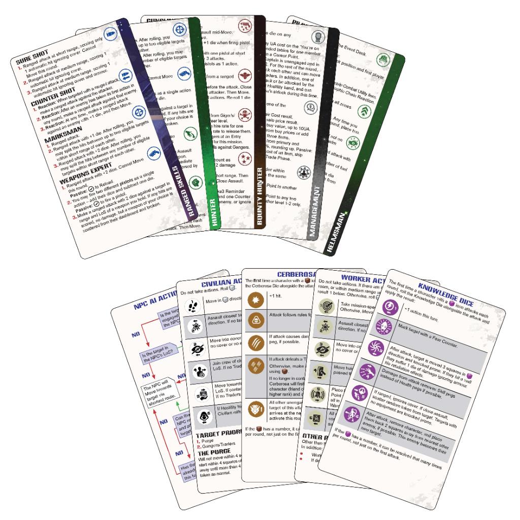 Core Space Reference Cards