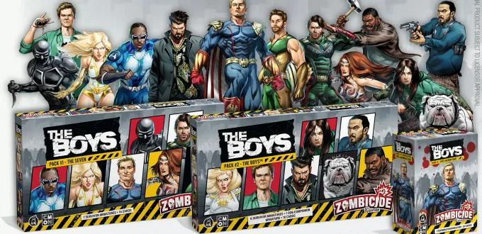 Zombicide - 2e édition - The Boys 2 Packs + Exclusive Homelander Abomination