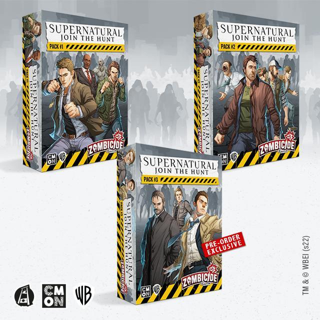 Zombicide - 2e édition - Supernatural - Join The Hunt - 3 Packs
