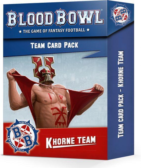 Blood Bowl: Édition Deuxième Saison - Deck Cartes Team Khorne