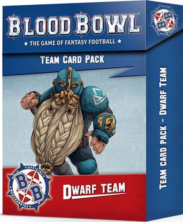 Blood Bowl: Édition Deuxième Saison - Deck Cartes Team Dwarf