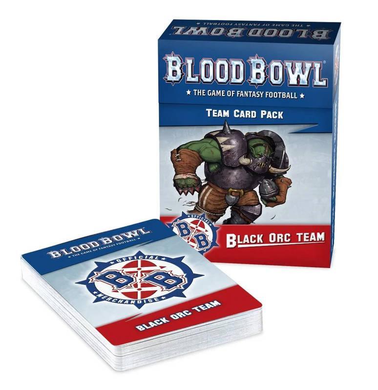 Blood Bowl: Édition Deuxième Saison - Deck Cartes Team Black Orcs