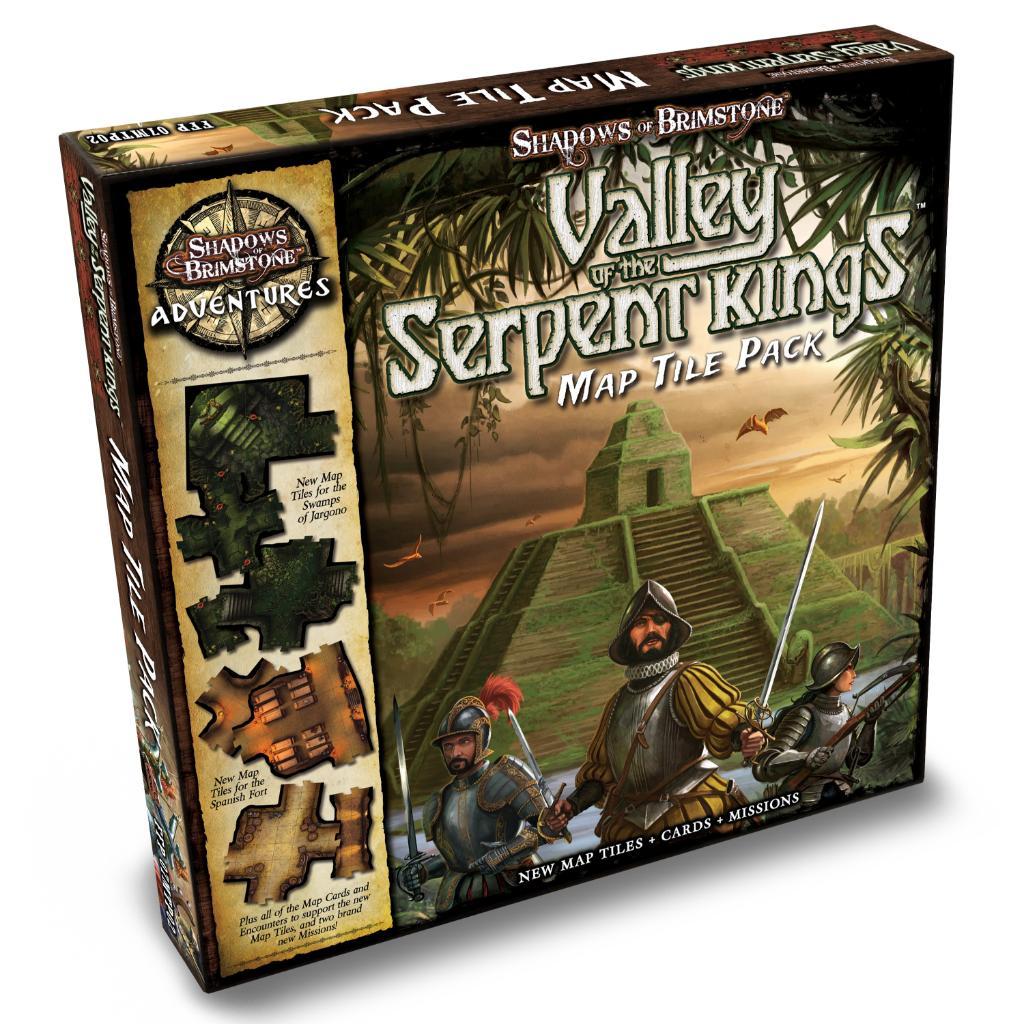 Shadows Of Brimstone - Valley Of The Serpent Kings Map Tile Pack