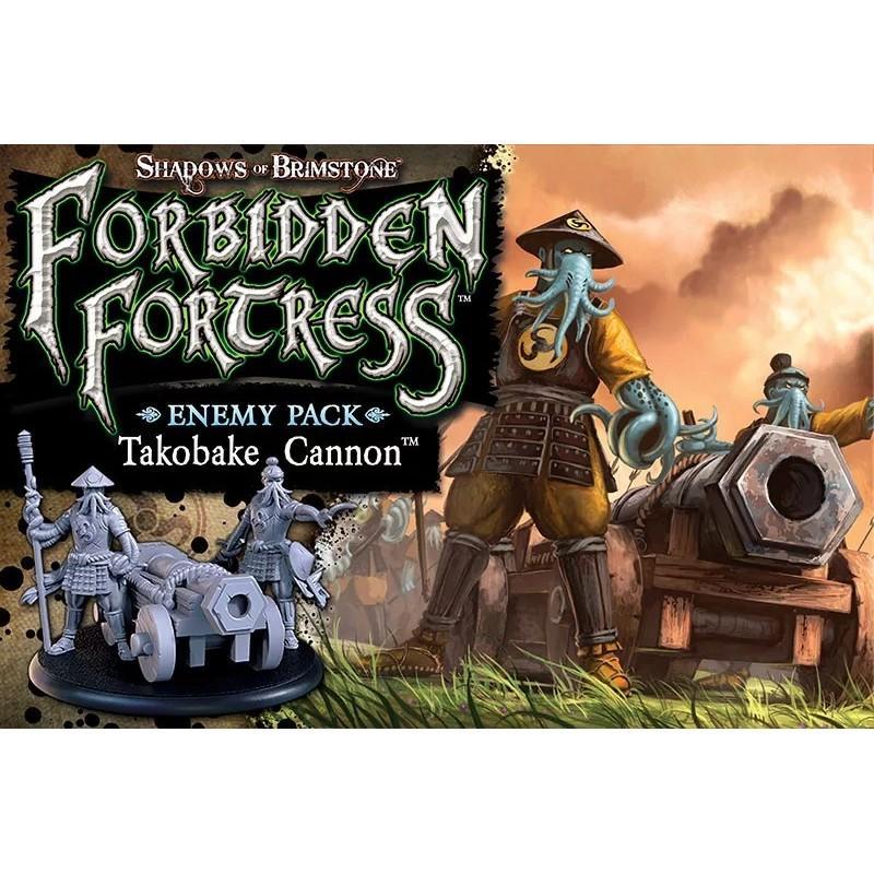 Shadows Of Brimstone: Forbidden Fortress - Shadows Of Brimstone - Takobake Cannon- Enemy Pack