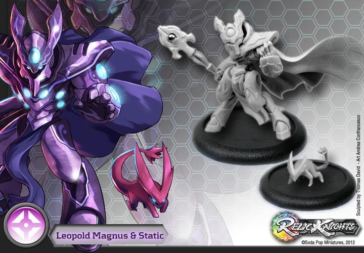 Relic Knights - Leopold Magnus And Static