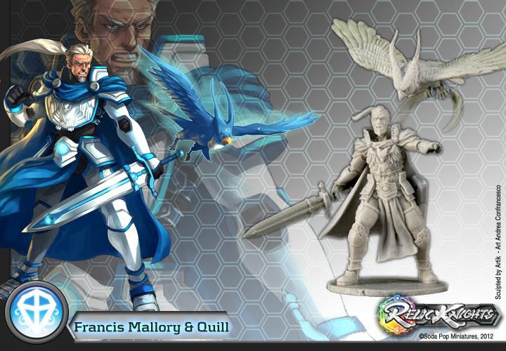 Relic Knights - Francis Malory And Quill