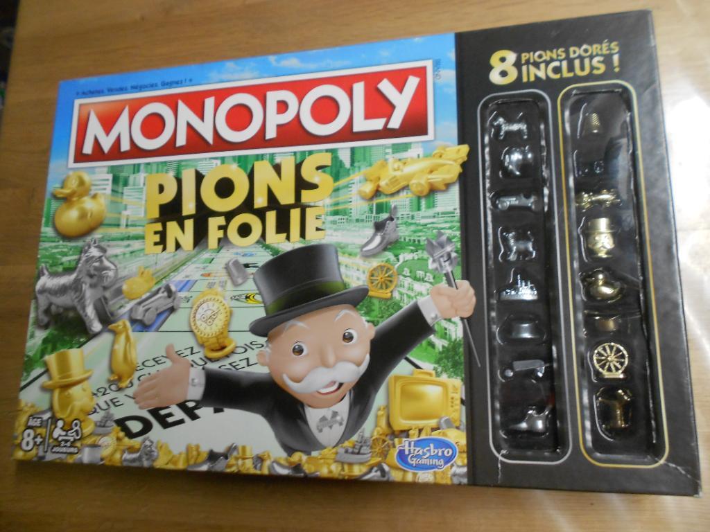 Monopoly Pions En Folie