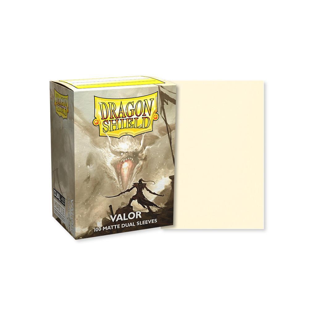 Protège-cartes / Sleeves - 100 Dragon Shield Dual Matte - Valor