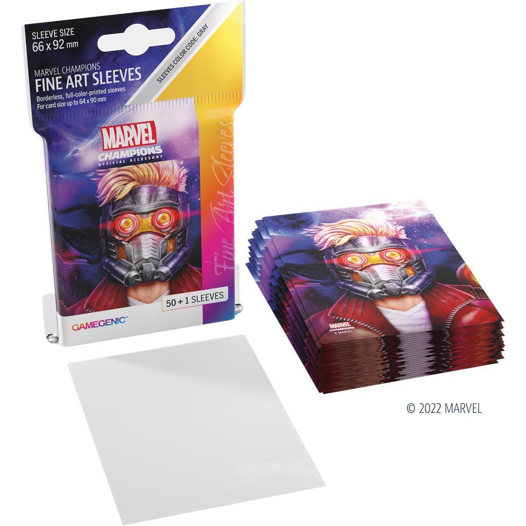 Marvel Champions Jce - Gamegenic - Marvel Champions Art Sleeves - Starlord