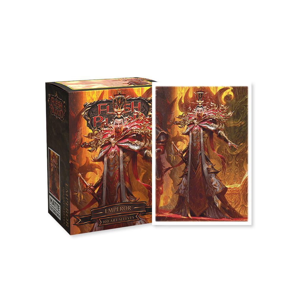 Protège-cartes / Sleeves - Dragon Shield - 100 Flesh & Blood Matte Art Sleeves - Emperor