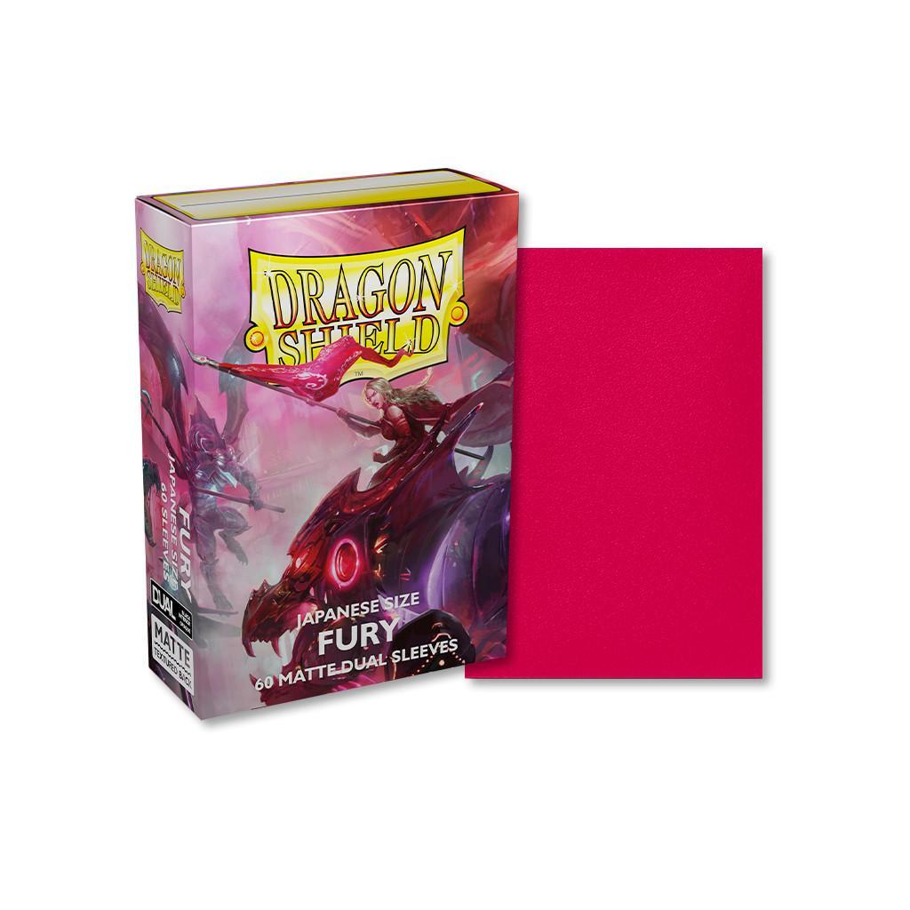 Protège-cartes / Sleeves - Dragon Shield - 60 Japanese Sleeves Dual Matte - Fury