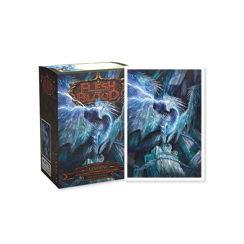 Protège-cartes / Sleeves - Dragon Shield - 100 Flesh & Blood Matte Art Sleeves - Azvolai