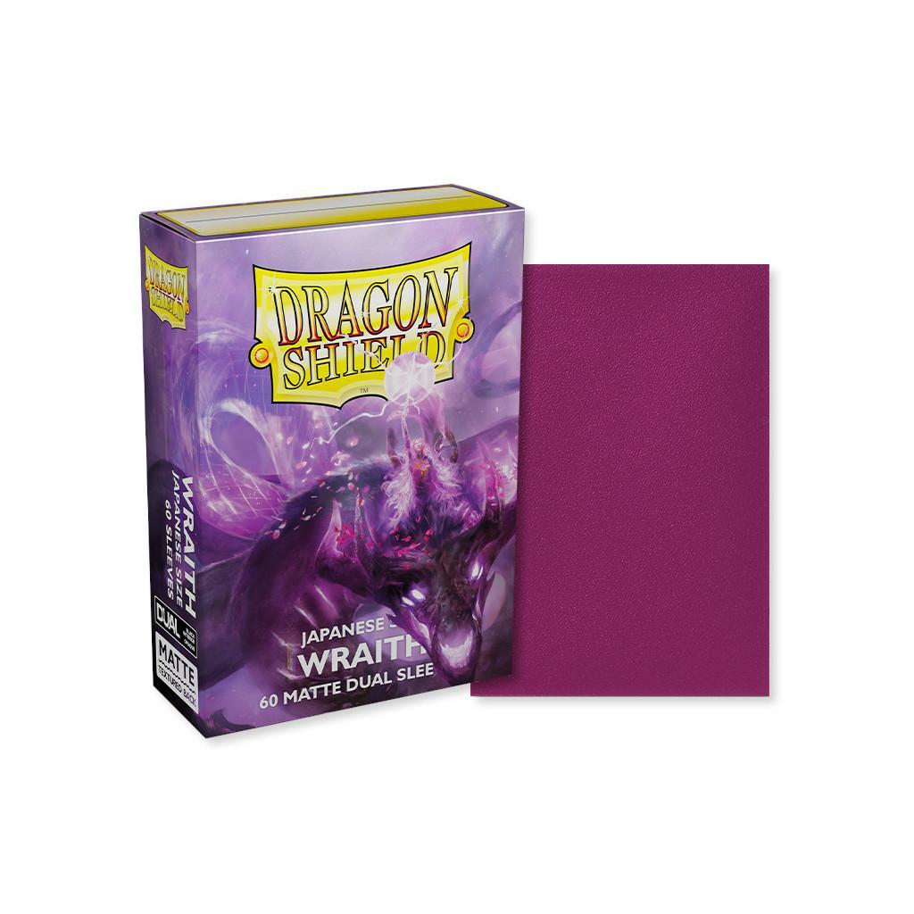 Protège-cartes / Sleeves - Dragon Shield - 60 Japanese Sleeves Dual Matte - Wraith