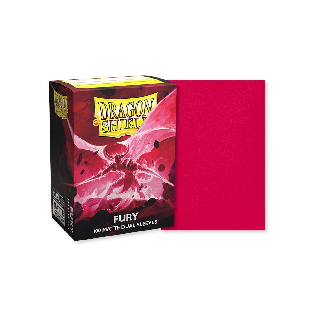 Protège-cartes / Sleeves - 100 Dragon Shield Dual Matte - Fury